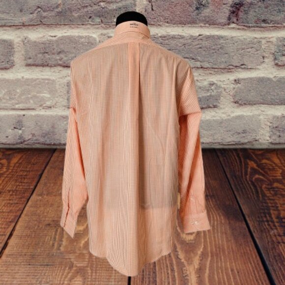 CHAPS WRINKLE FREE REGULAR FIT MEN LONG SLEEVE DRESS SHIRT - SIZE L (16-16 1/2) - Picture 5 of 6